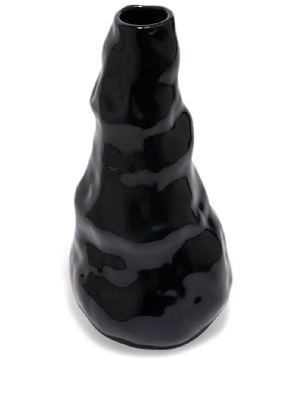 Completedworks Hohe Unearthed Vase - Schwarz von Completedworks