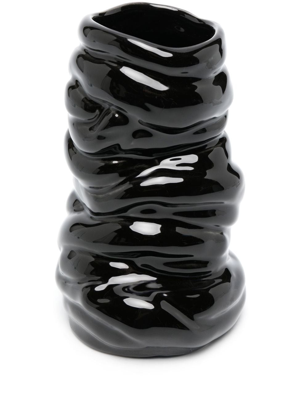 Completedworks Asymmetrische Vase - Schwarz von Completedworks