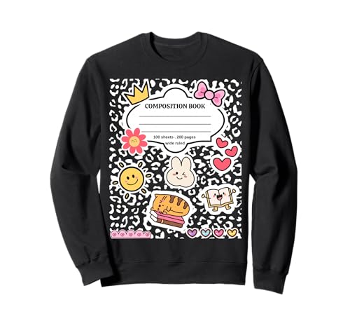 Komposition Notizbuch Kostüm Passende Gruppe Halloween Sweatshirt Komposition Notizbuch Kostüm Passende Gruppe Halloween Sweatshirt von Composition Notebook Group Halloween Fun
