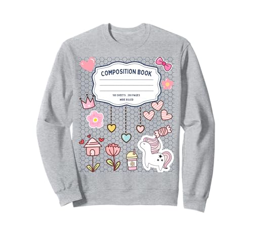 Komposition Notizbuch Kostüm Passende Gruppe Halloween Sweatshirt Komposition Notizbuch Kostüm Passende Gruppe Halloween Sweatshirt von Composition Notebook Group Halloween Fun