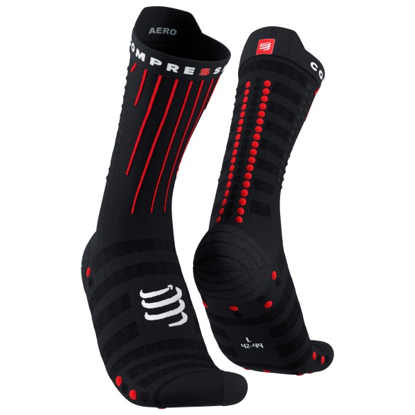 Compressport - Aero Socks - Radsocken Gr T3 - EU: 42-44 schwarz Compressport - Aero Socks - Radsocken Gr T3 - EU: 42-44 schwarz von Compressport