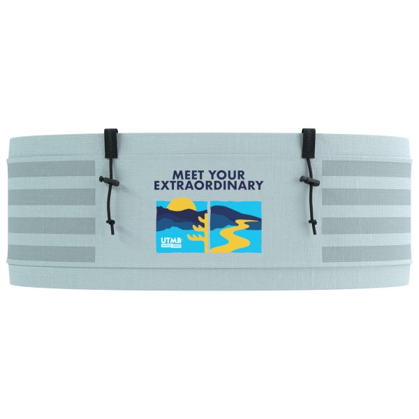 Compressport - Free Belt Pro UTMB 2025 - Hüfttasche Gr M/L grau von Compressport