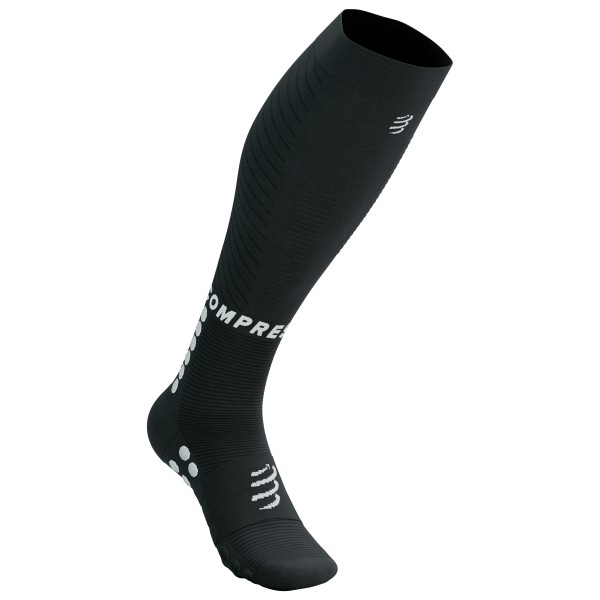 Compressport - Full Socks Recovery 2.0 - Kompressionssocken Gr 4L - EU 45-48 schwarz von Compressport