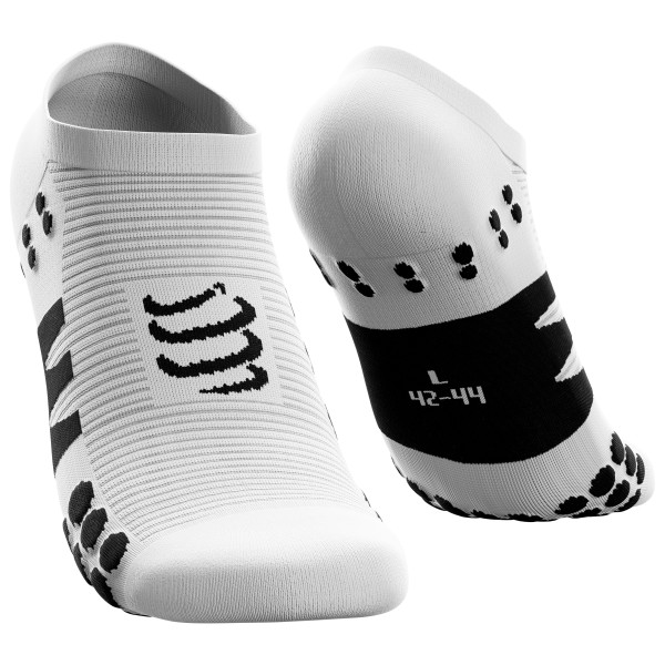 Compressport - No Show Socks - Multifunktionssocken Gr T3 - EU: 42-44 grau von Compressport