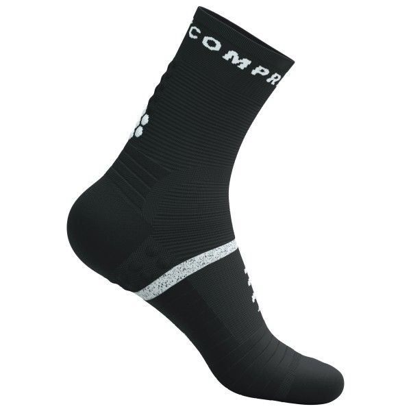 Compressport - Pro Marathon Socks V2.0 - Laufsocken Gr T3 - EU 42-44 schwarz von Compressport