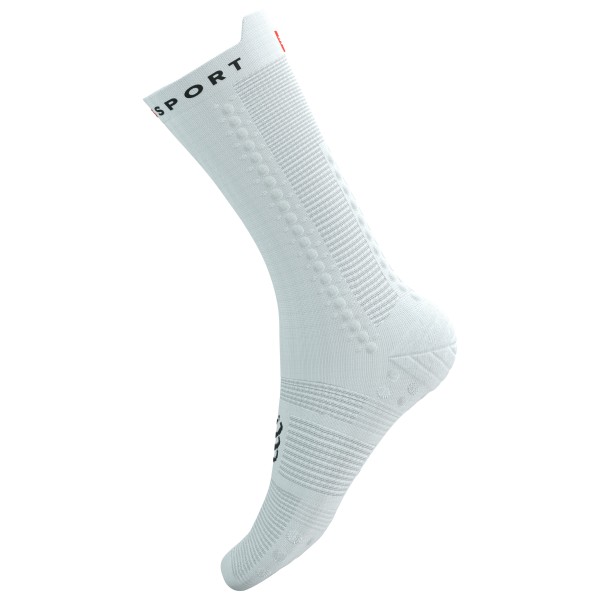 Compressport - Pro Racing Socks V4.0 Bike - Radsocken Gr T4 - EU 45-48 grau von Compressport