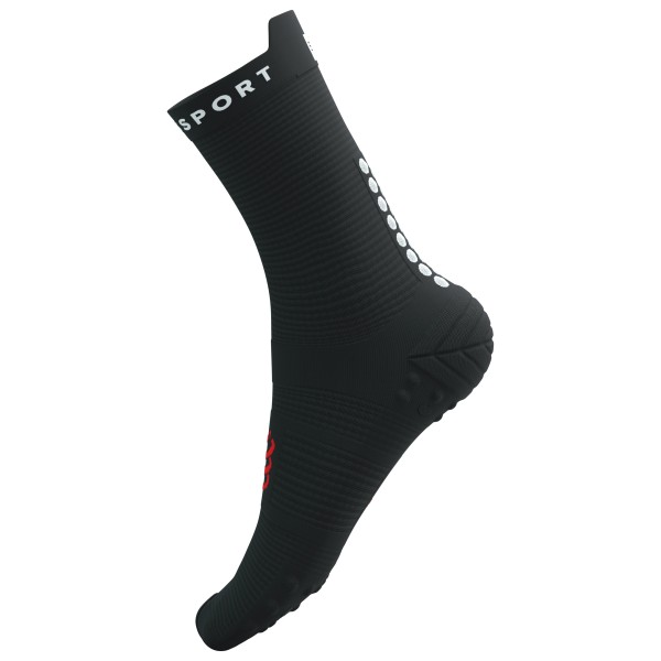 Compressport - Pro Racing Socks V4.0 Run High - Laufsocken Gr T2 - EU 39-41 schwarz von Compressport