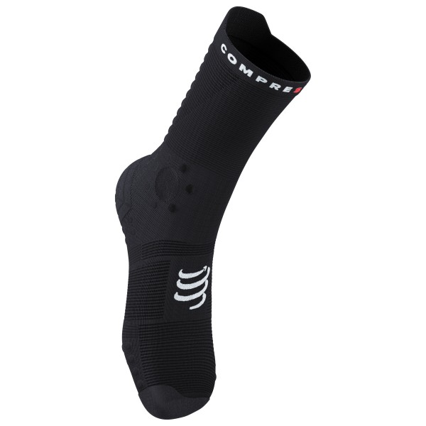 Compressport - Pro Racing Socks V4.0 Trail - Laufsocken Gr T4 - EU 45-48 schwarz von Compressport