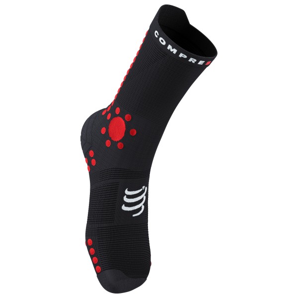 Compressport - Pro Racing Socks V4.0 Trail - Laufsocken Gr T4 - EU 45-48 schwarz von Compressport