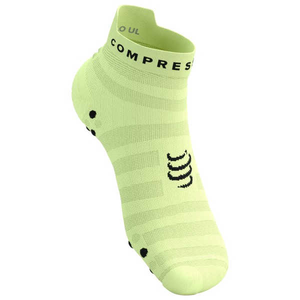 Compressport - Pro Racing Socks V4.0 Ultralight Run Low - Laufsocken Gr T3 - EU: 42-44 grün von Compressport