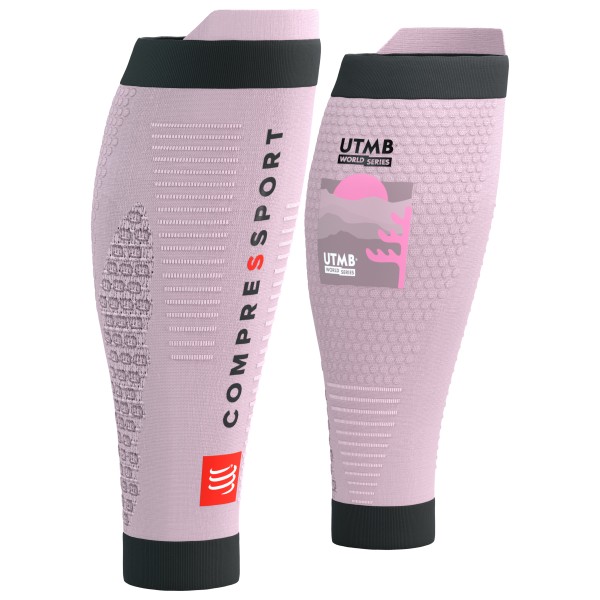 Compressport - R2 3.0 360° Print UTMB 2025 - Beinlinge Gr T3 - EU 42-44 lila von Compressport