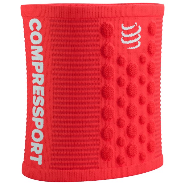 Compressport - Sweatbands 3D.Dots - Schweißband Gr One Size rot von Compressport