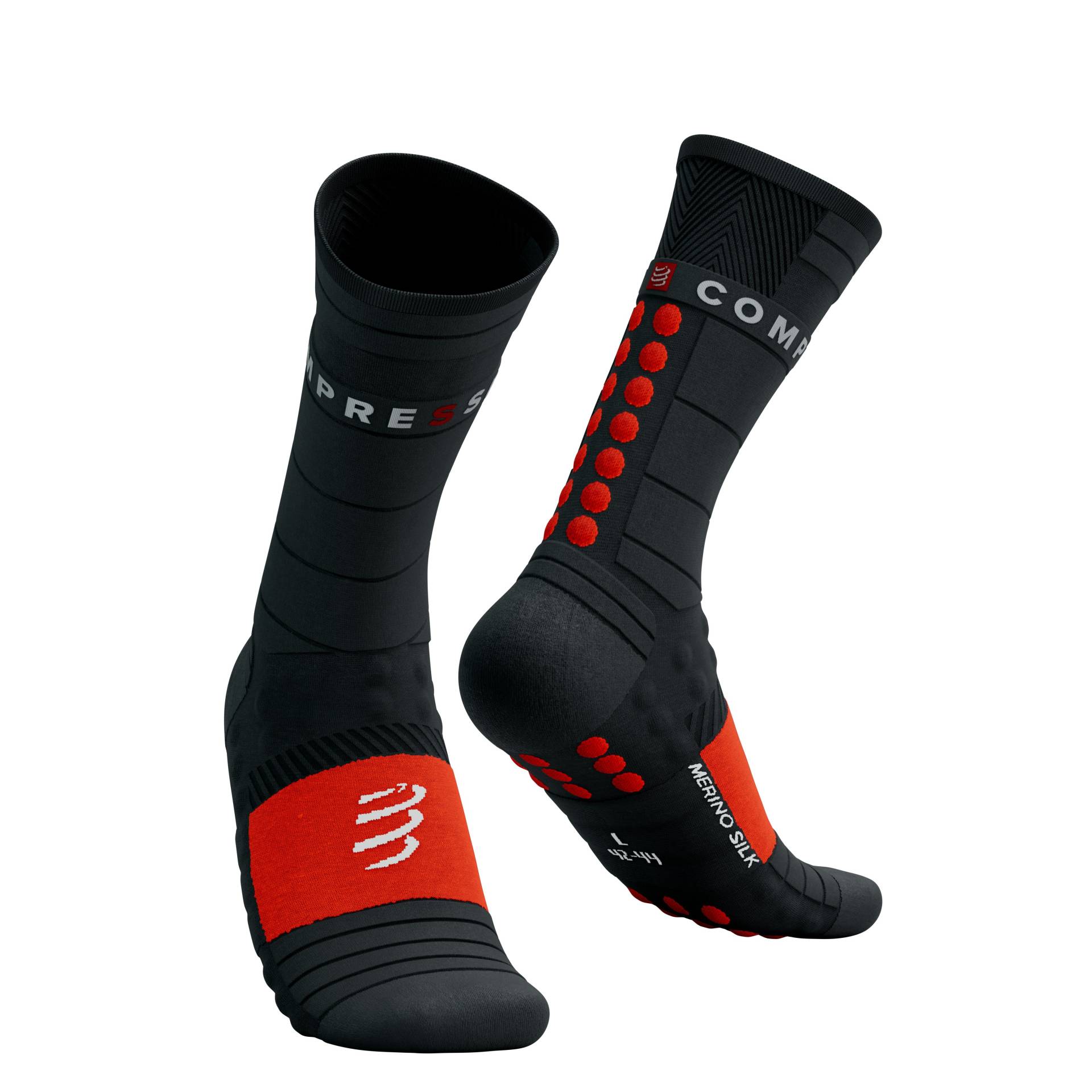 Pro Racing Socks Winter Run L von Compressport