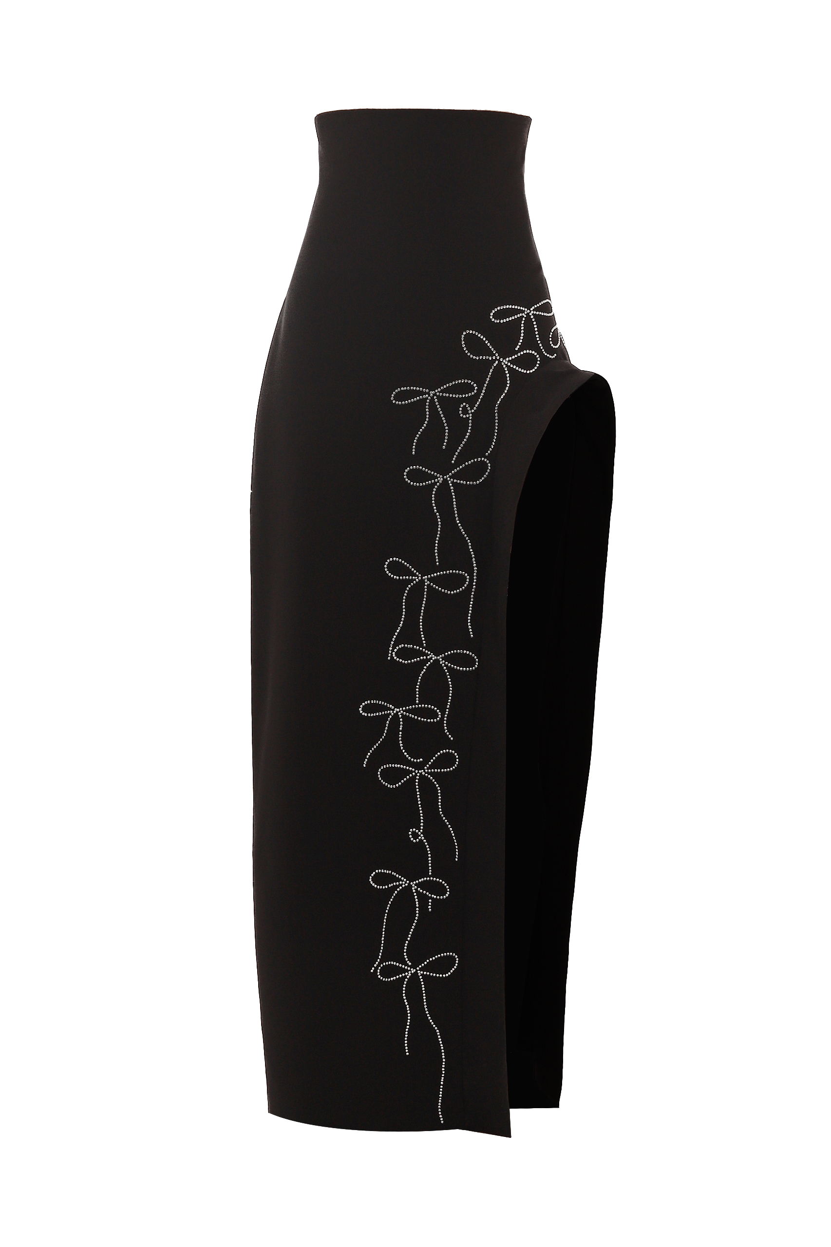 Black crystal bow skirt - Black - XL - Compte Spain - Maxi skirts Black crystal bow skirt - Black - XL - Compte Spain - Maxi skirts von Compte Spain