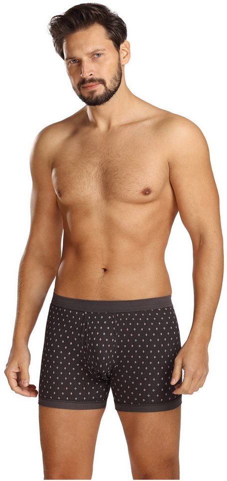 Comte Boxershorts (Set, 2-St., 2er-Pack) Herren Unterhosen Shorts 2er-Pack Pants mit Eingriff Feinripp von Comte