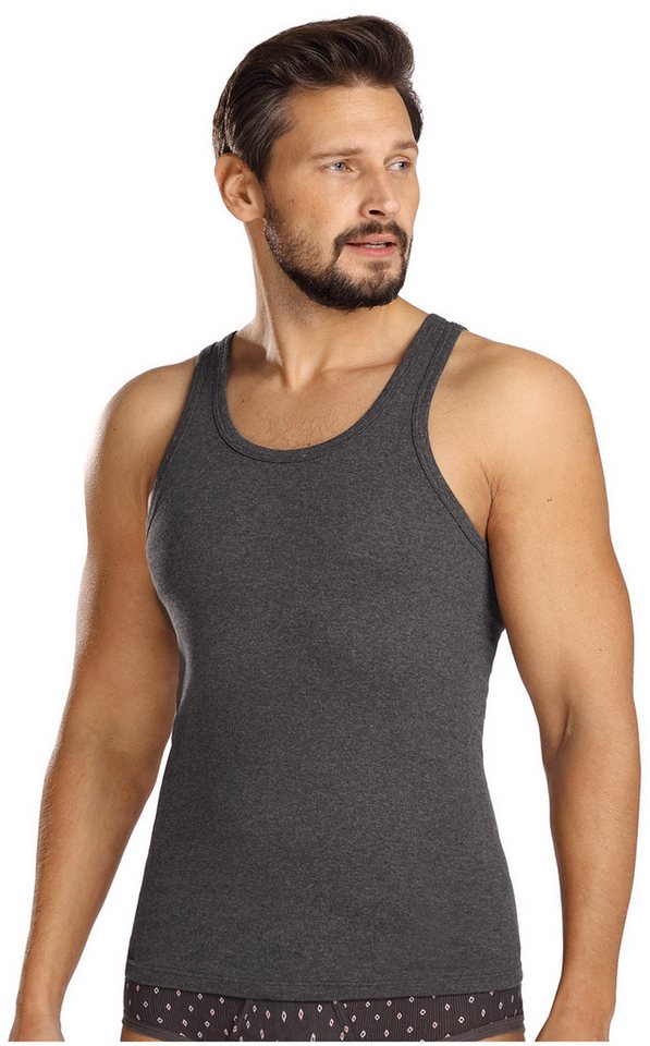 Comte Unterhemd (Set, 2-St) Herren 2er Pack Unterhemd Shirt ärmellos Tank Top Achselhemd Feinripp von Comte