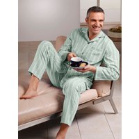 Witt Weiden Herren Pyjama grün-gestreift von Comte