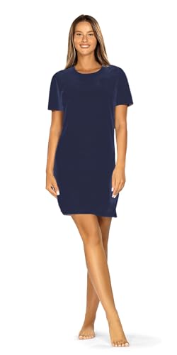 Comtessa Damen Nachtemd N251242 Kurzarm Marine Gr. 46 von Comtessa