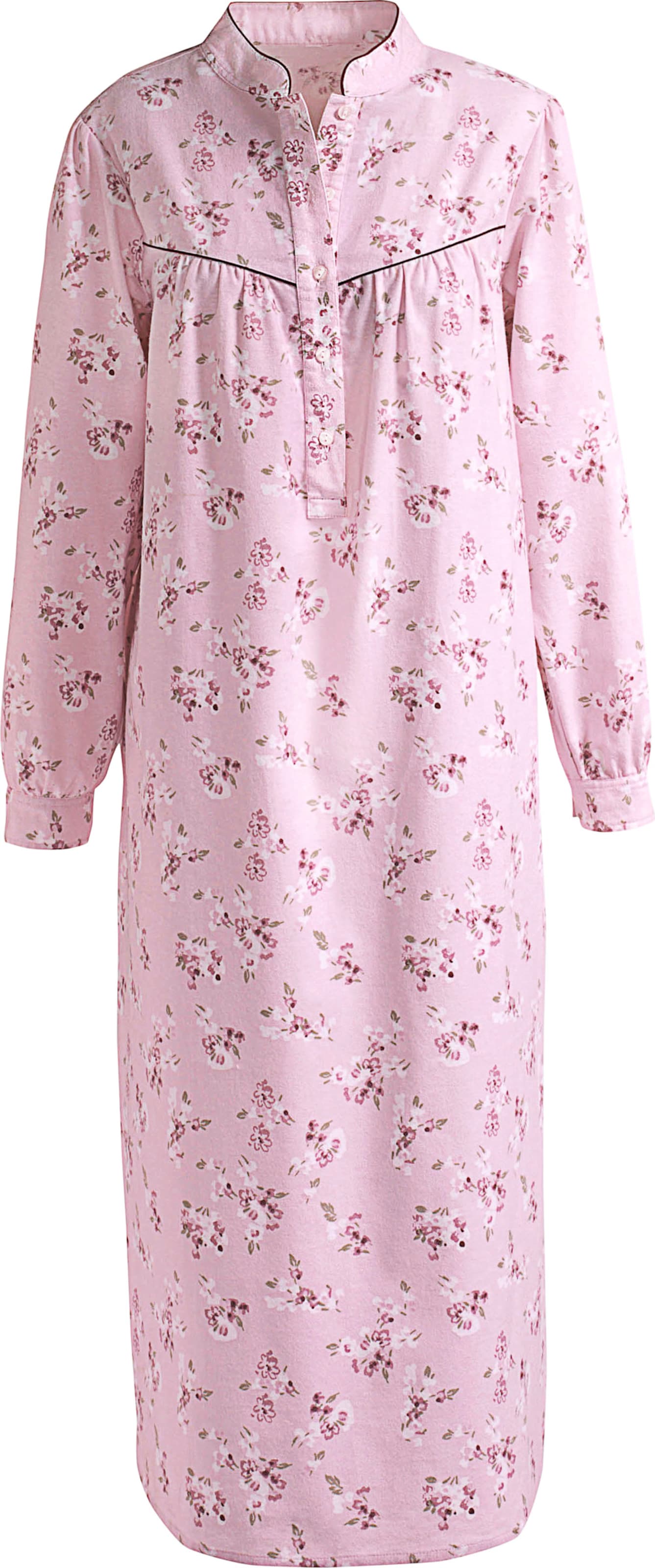Sieh an! Damen Nachthemd rosé-bedruckt von Comtessa
