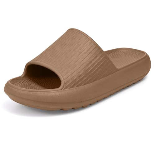 Comwarm Cozislides Original Damen Herren, Ultra Weich Sandalen Schnell Trocknend Sommer Hausschuhe Wolkenschuhe Badeschlappen mit Low Arch Support von Comwarm