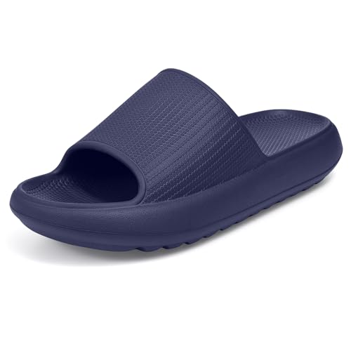 Comwarm Cozislides Original Damen Herren, Ultra Weich Sandalen Schnell Trocknend Sommer Hausschuhe Wolkenschuhe Badeschlappen mit Low Arch Support von Comwarm