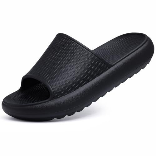 Comwarm Cozislides Original Damen Herren Badeschlappen Sandalen Ultra Rutschfeste Schnell Trocknend Hausschuhe Strandschuhe mit Low Arch Support von Comwarm