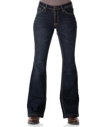 Bootcut Damen Jeans Roots 33/32 von Comycom