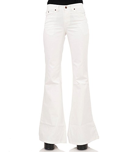Comycom 70er Boho Hippie Look Hüftsitz Schlaghose weiß 28/32 Comycom 70er Boho Hippie Look Hüftsitz Schlaghose weiß 28/32 von Comycom