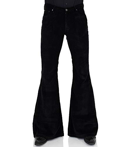 Comycom 70er Cord Schlaghose Herren schwarz Star 34/34 Comycom 70er Cord Schlaghose Herren schwarz Star 34/34 von Comycom