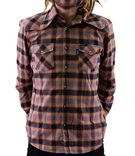 Comycom 70er Jahre Dackelohrkragen Karohemd 4XL Comycom 70er Jahre Dackelohrkragen Karohemd 4XL von Comycom