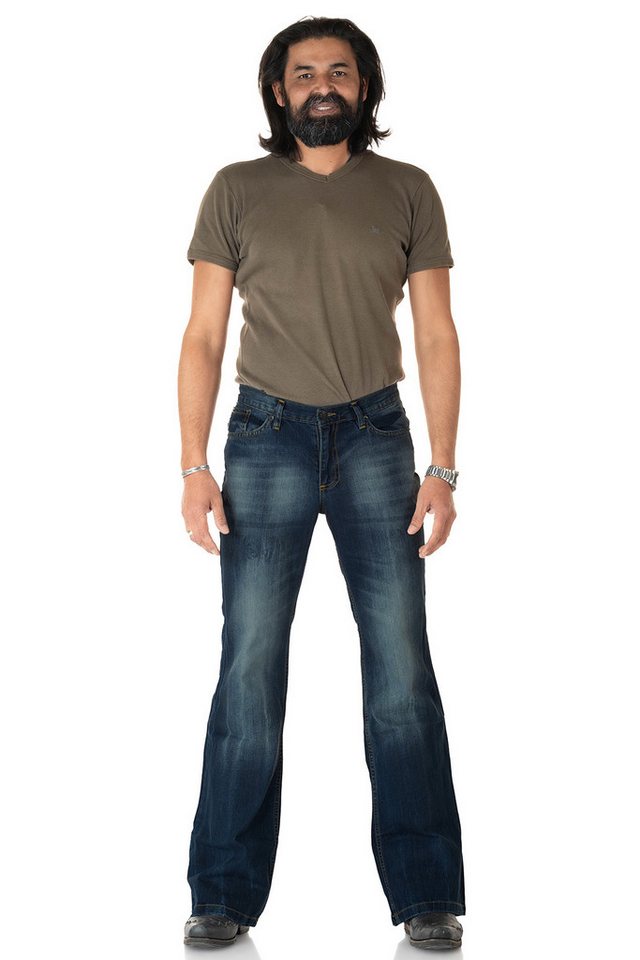 Comycom Bootcut-Jeans Herren STAR CUT BURN Comycom Bootcut-Jeans Herren STAR CUT BURN von Comycom