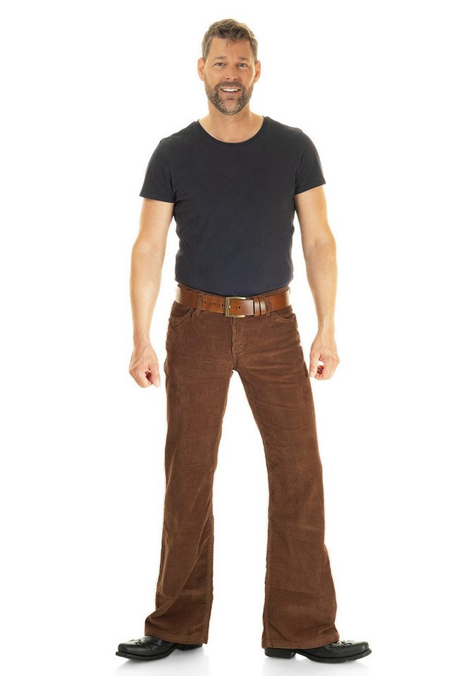 Comycom Cordhose Herren Bootcut braun Comycom Cordhose Herren Bootcut braun von Comycom