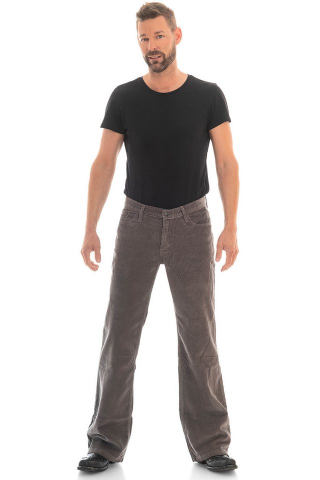 Comycom Cordhose Herren Bootcut hellgrau Comycom Cordhose Herren Bootcut hellgrau von Comycom
