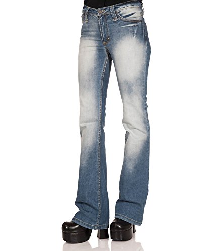 Comycom Damen Bootcutjeans Star Cut 72 hellblau 28/34 Comycom Damen Bootcutjeans Star Cut 72 hellblau 28/34 von Comycom