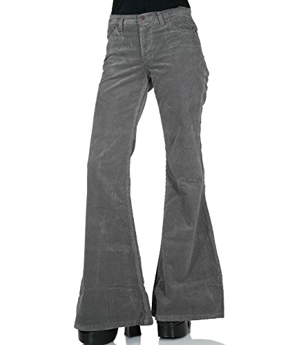Comycom Damen Cord Hüftschlaghose hellgrau 28/32 Comycom Damen Cord Hüftschlaghose hellgrau 28/32 von Comycom