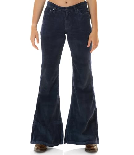 Comycom Damen Cord Schlaghose Navy blau W29/L32 Comycom Damen Cord Schlaghose Navy blau W29/L32 von Comycom