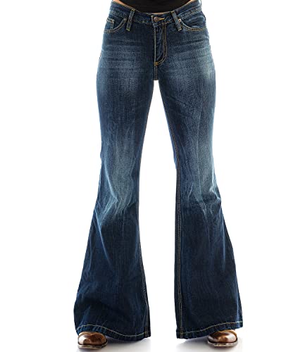 Comycom Damen Jeans mit Schlag Star Burn 42/32 Comycom Damen Jeans mit Schlag Star Burn 42/32 von Comycom