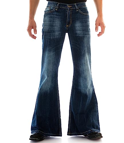 Comycom Dunkelblaue Herren Jeans Schlaghose Star Burn 34/32 Comycom Dunkelblaue Herren Jeans Schlaghose Star Burn 34/32 von Comycom