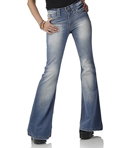 Comycom Hellblaue Damen Jeansschlaghose Star 72 28/32 von Comycom