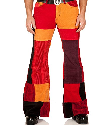 Comycom Herren Cord Schlaghose 70er Jahre Patchwork 32/36 Comycom Herren Cord Schlaghose 70er Jahre Patchwork 32/36 von Comycom