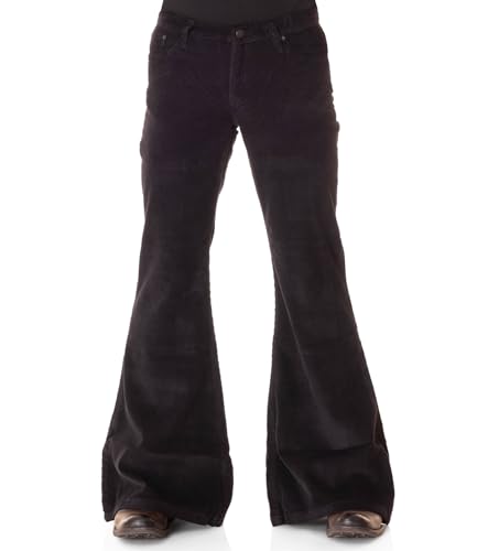 Comycom Herren Cord Schlaghose Star schwarz 70er Jahre Hippie 31/32 Comycom Herren Cord Schlaghose Star schwarz 70er Jahre Hippie 31/32 von Comycom