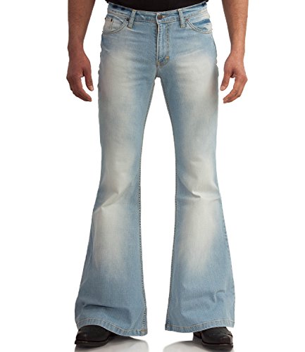 Comycom Herren Jeansschlaghose Star Bright super Used 34/36 von Comycom