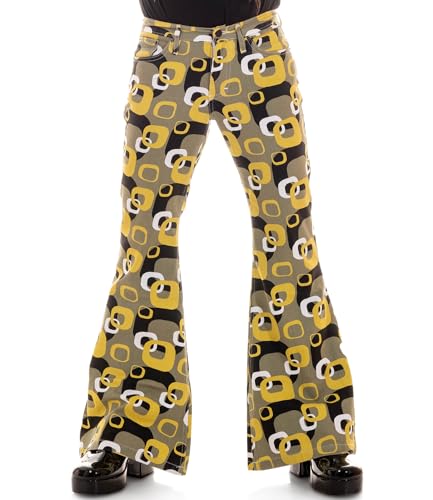 Comycom Herren Schlaghose Star TV Grün W34/L36 von Comycom