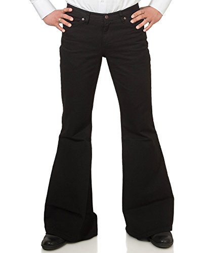 Comycom Hüftschlaghose Star schwarz Stoffschlaghose 30/32 Comycom Hüftschlaghose Star schwarz Stoffschlaghose 30/32 von Comycom