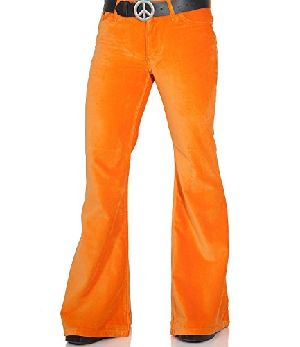 Comycom Orange Herren Samthose mit 70er Jahre Schlag 29/32 Comycom Orange Herren Samthose mit 70er Jahre Schlag 29/32 von Comycom