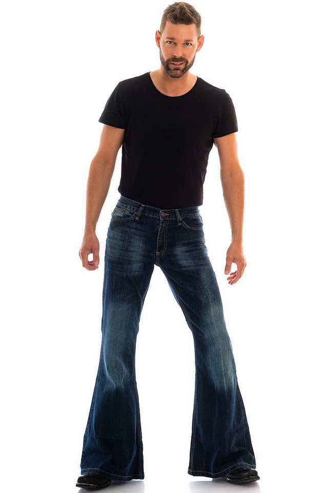 Comycom Schlagjeans Herren Jeans STAR BURN Comycom Schlagjeans Herren Jeans STAR BURN von Comycom