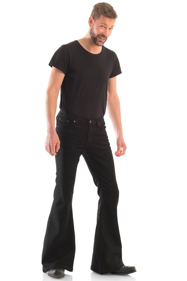 Comycom Schlagjeans Herren STAR BLACK BLACK Comycom Schlagjeans Herren STAR BLACK BLACK von Comycom