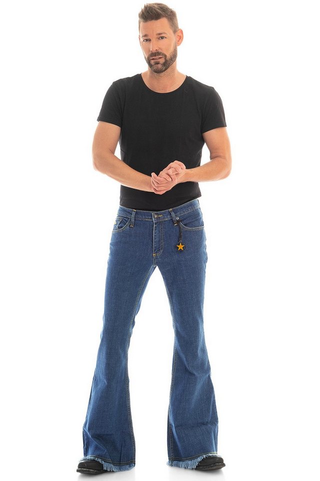 Comycom Schlagjeans Herren STAR EASY FRINGS mit Fransen Comycom Schlagjeans Herren STAR EASY FRINGS mit Fransen von Comycom