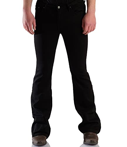 Comycom Schwarze Bootcut Herren Jeans Comycom Schwarze Bootcut Herren Jeans von Comycom