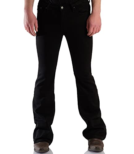 Comycom Schwarze Bootcut Herren Jeans von Comycom